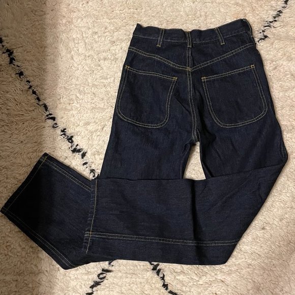 Jesse Kamm High Rise Women Jeans - Dark Blue - Picture 3 of 7